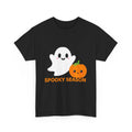 Spooky Season Tee — Cute Ghost & Pumpkin Halloween Shirt